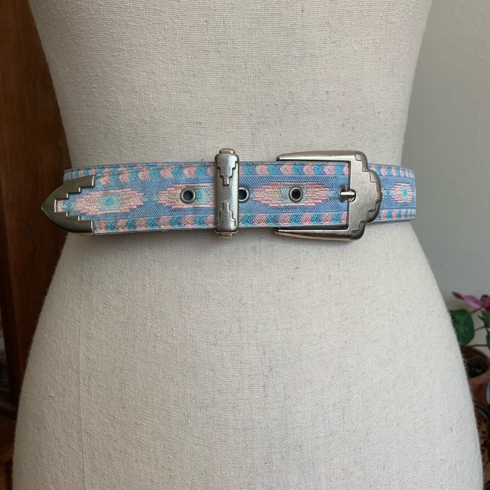Vintage Navajo Print Belt